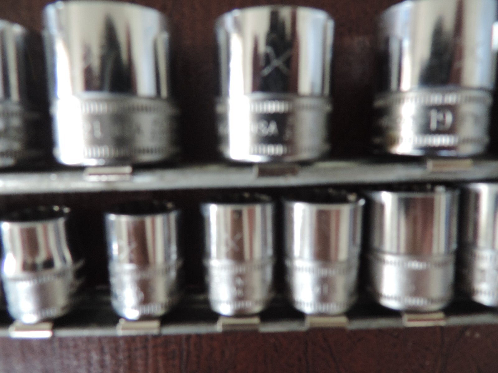 Snap-On 40pc. Metric 3/8 Drive Socket set. 21pc. Deep & 19pc. Shallow