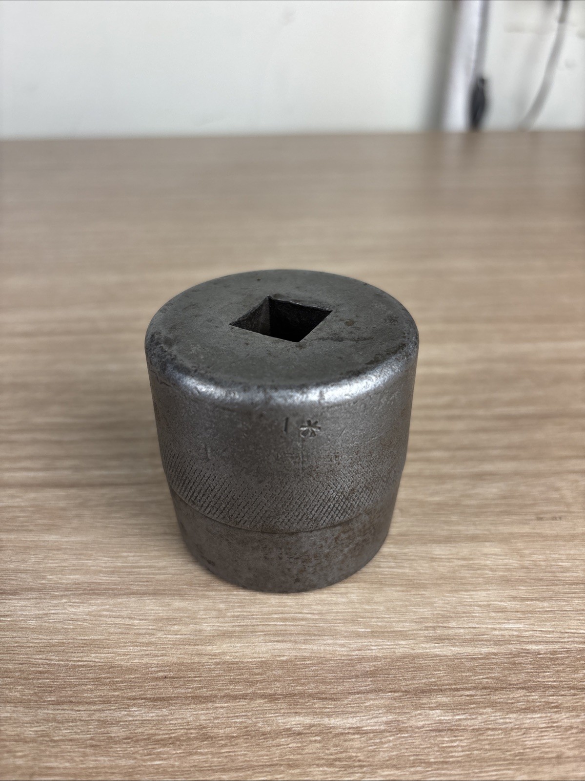 Vintage Snap On 1-1/4” 8 Point Double Square 5/8 Drive Rare Date Code 1931