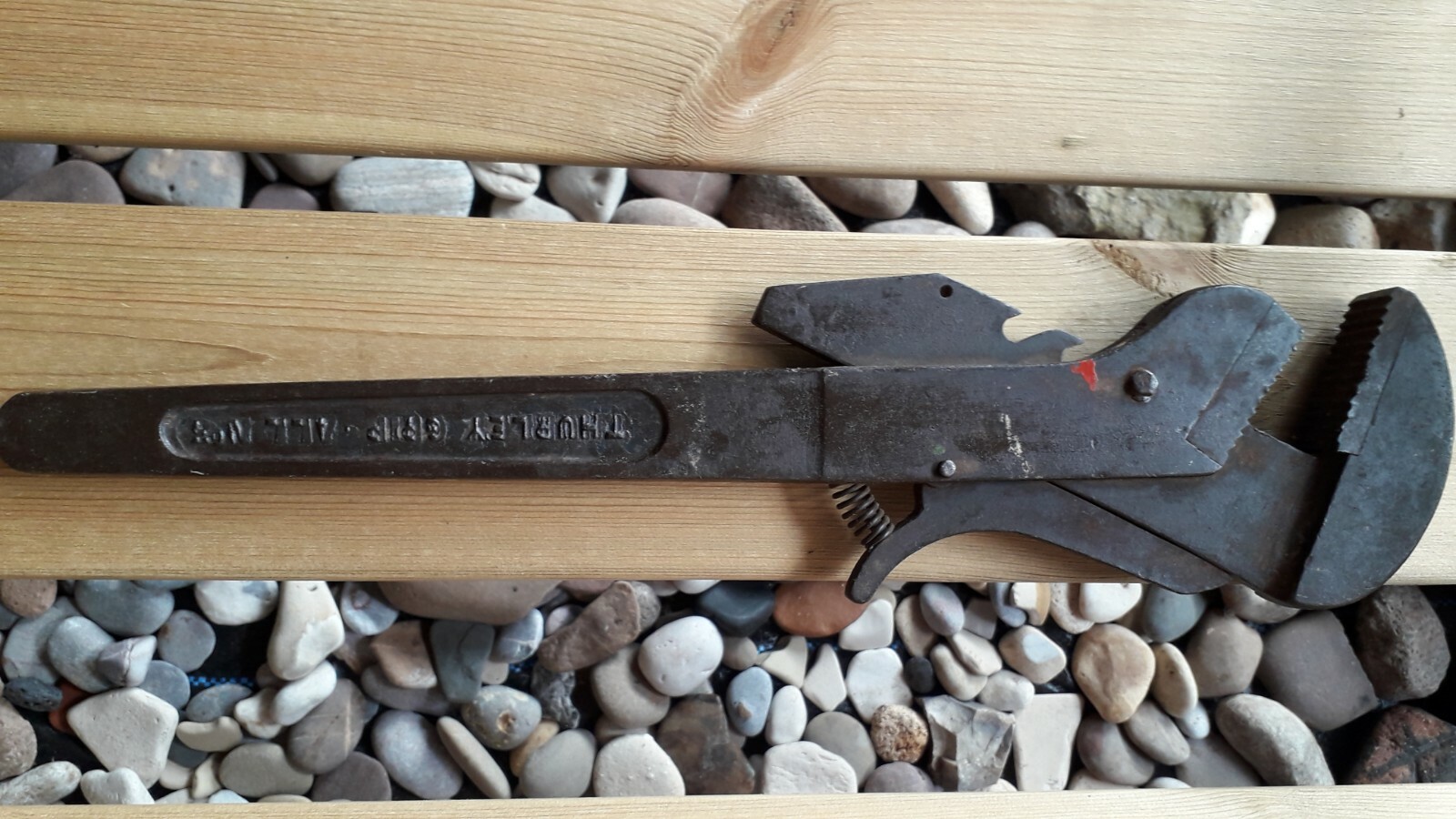 THURLEY GRIP-ALL No.2 PATENT No.215553 WRENCH Made England