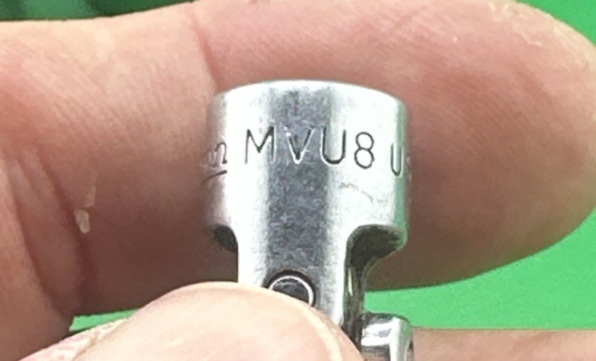 Lot of 4 Snap on Swivel Sockets 3/8″ & 1/4″ Drive Fvu16,fvu14,fvu12,2-mvu8