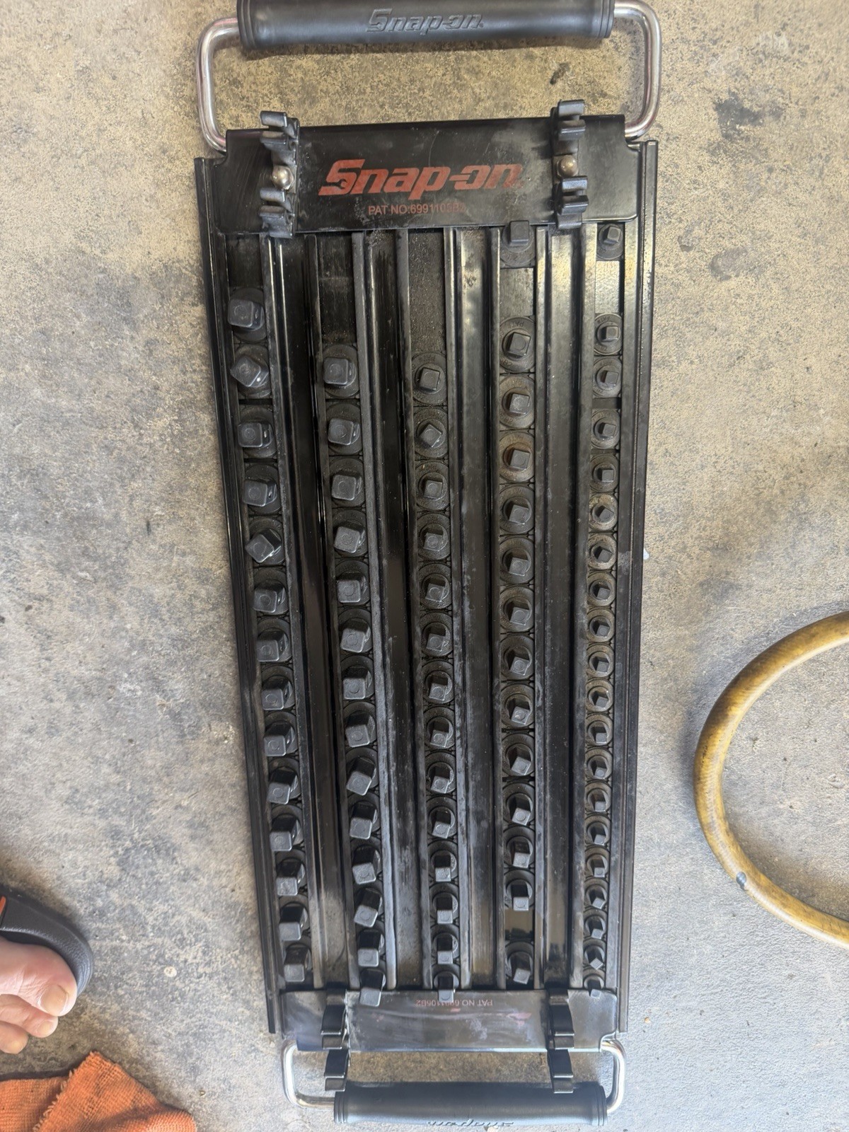 Snap On Twist& Lock Socket Tray 2Rows Of 1/2 2rows Of 3/8 One Long Row Of 1/4