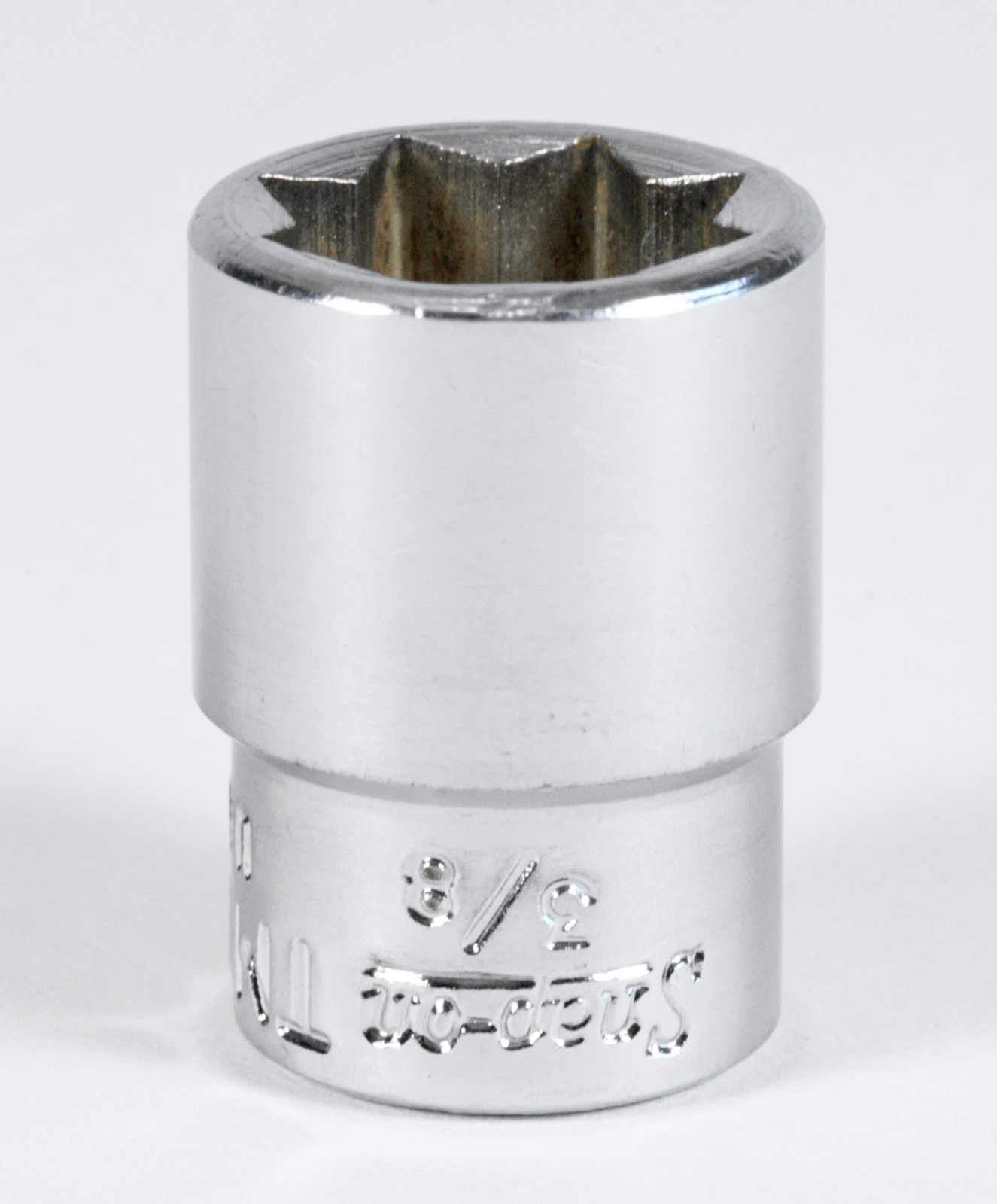 Snap-on TM412 SAE 1/4″Dr 8Pt 3/8″ Double Square Socket NOS