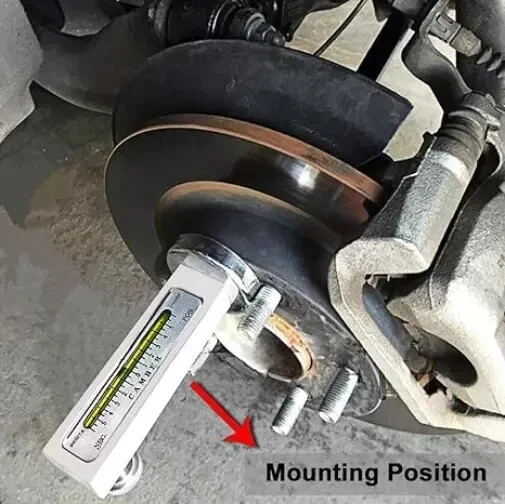 New Adjustable Magnetic Gauge Tool Camber Castor Strut Wheel Alignment Truck Car