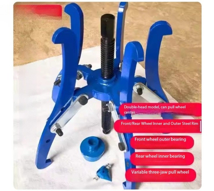 Kela Heavy-Duty Truck Tire Puller with Five-Pronged Multi-Function Bearing Tool