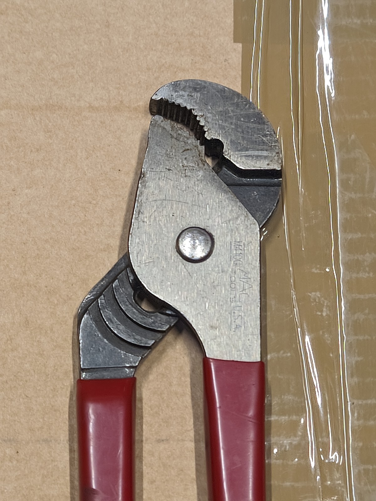 Lot of 2 MAC Tools USA Pliers Water Pliers Gripping M420G M410G