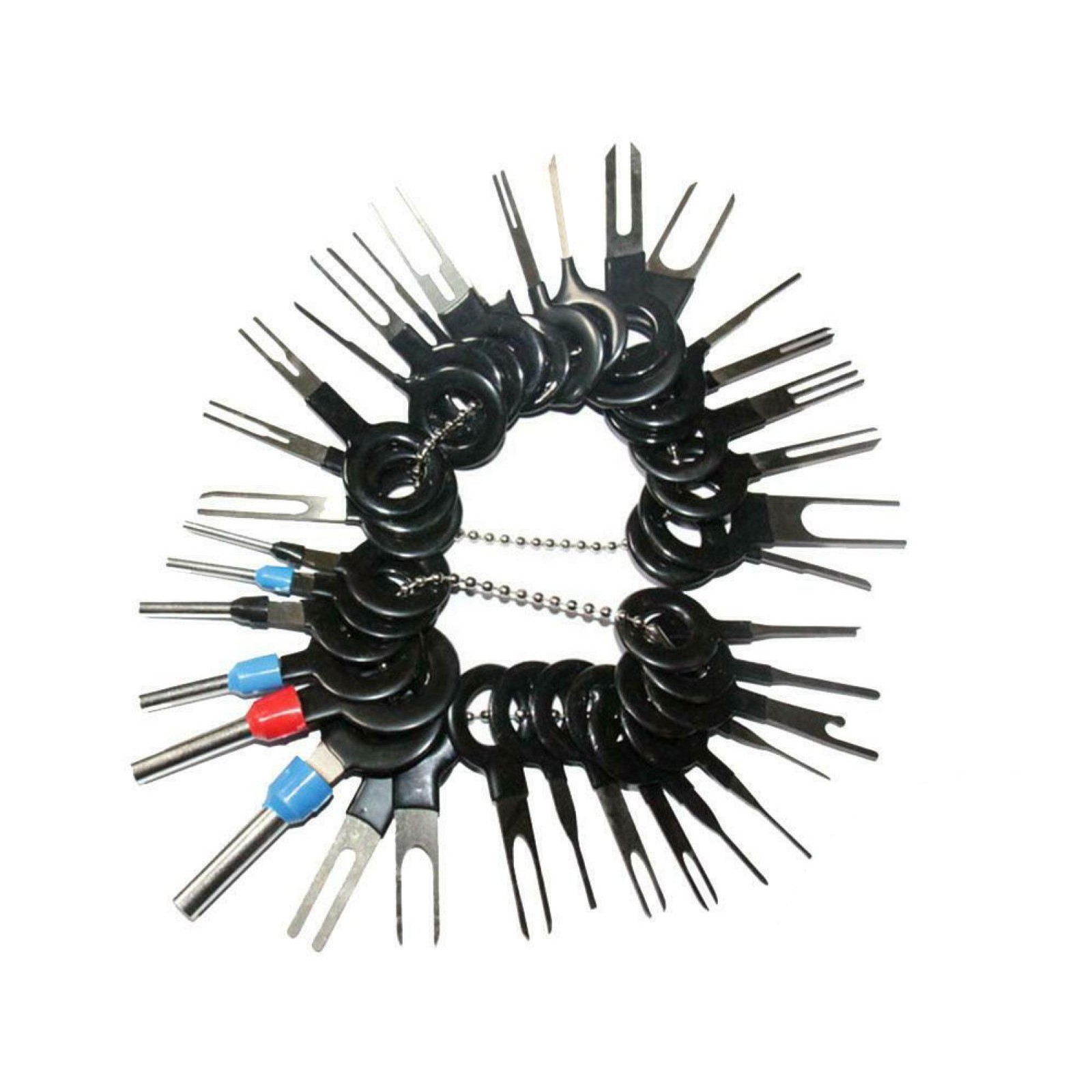 36PCS Stainless Steel Harness Connector Terminal Needle Retractor Removal Tool