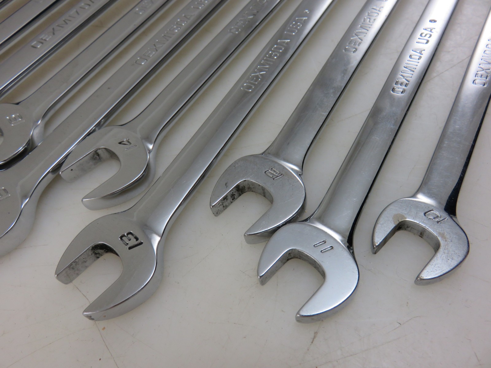 Snap-On METRIC OEXM Series Combination Wrench 14pc Set 10mm-22mm + 26mm