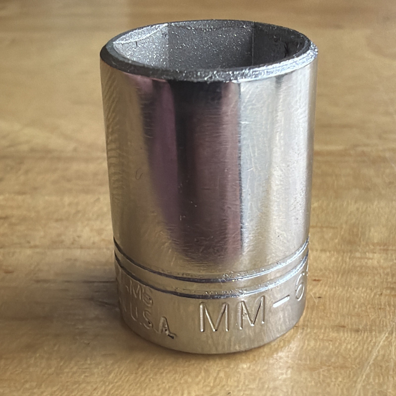 Vulcan x Williams Tools 13mm Shallow Socket 1/4″ Drive 6 Point MM-613 Vtg USA