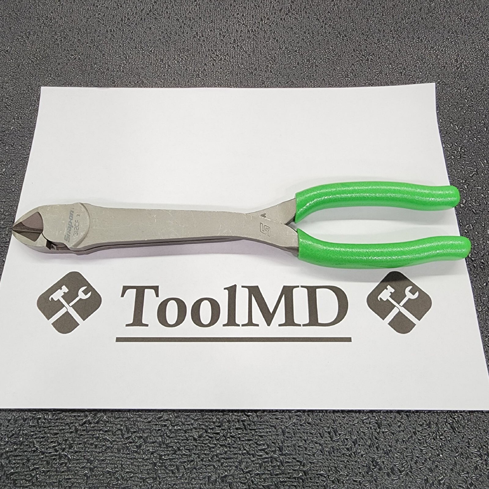Snap-on Tools USA NEW GREEN 11″ VectorEdge Heavy-Duty Diagonal Cutter 312CF