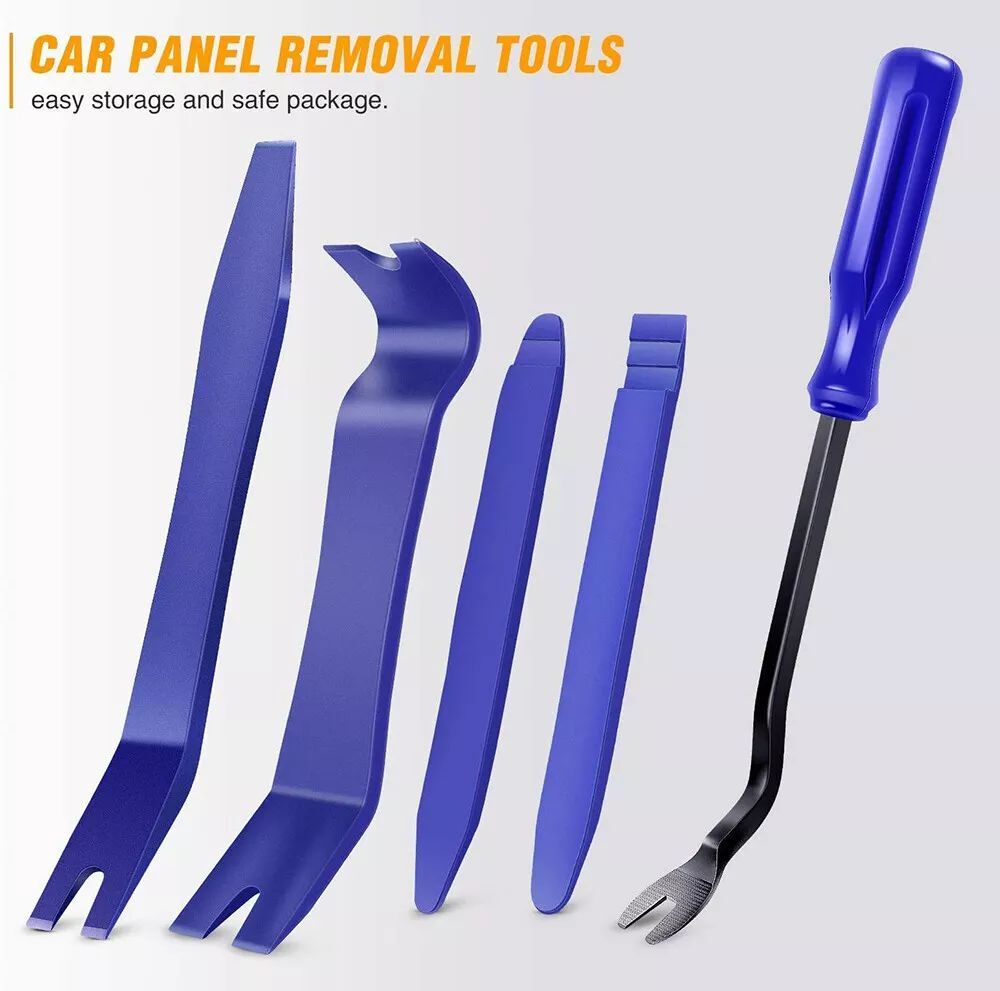 Car Door Trim Removal Tool Pry Panel Dash Radio Body Clip Installer Kit set