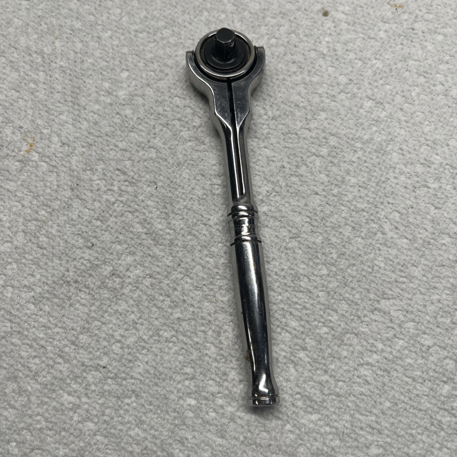 Vintage Snap-On Tools TM738 1/4″ Drive Swivel Flex Roto Head Ratchet Excellent
