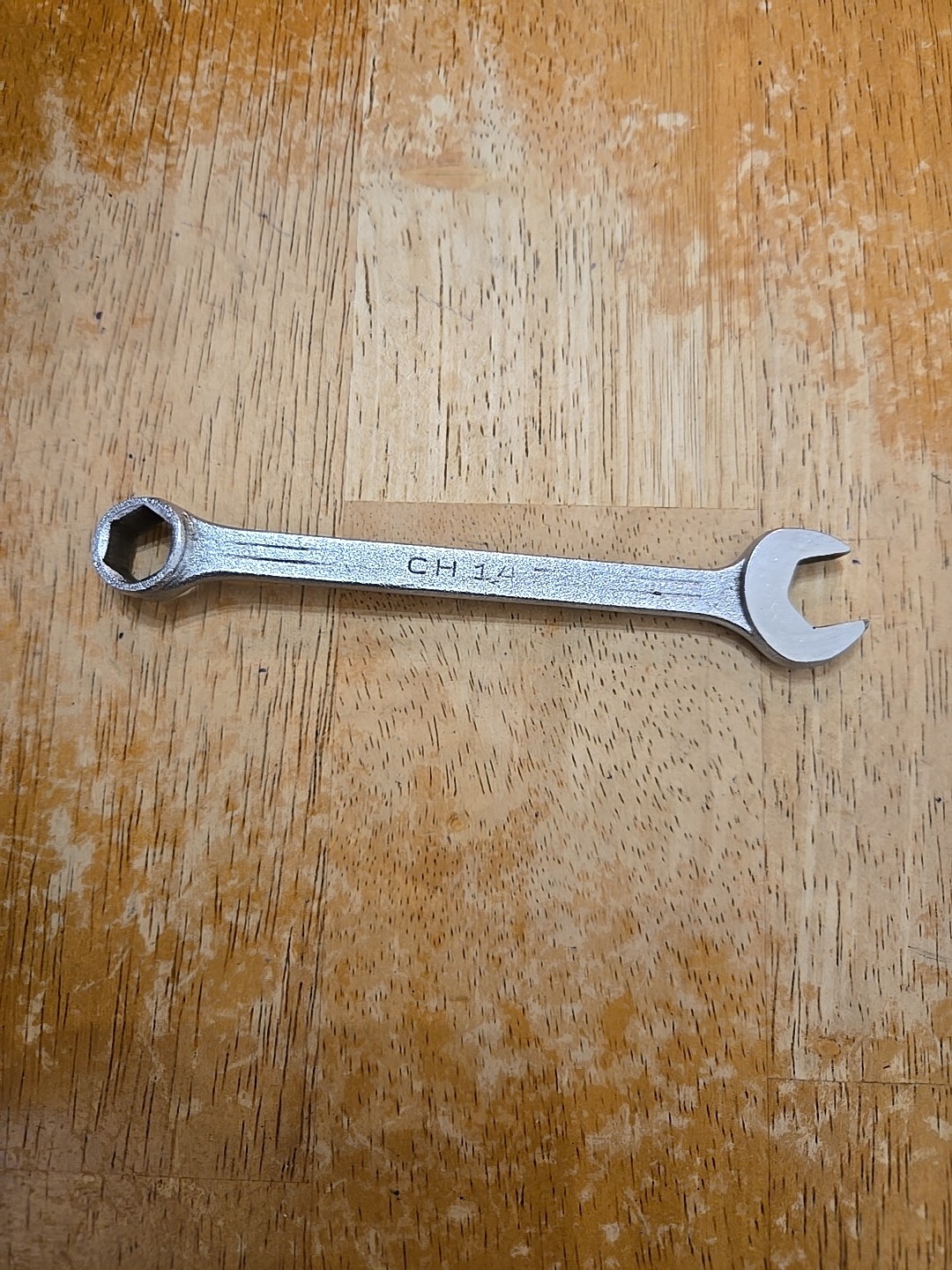 Mac Tools Sabina 7/16″ 6PT SAE Short Chrome Combination Wrench CH14