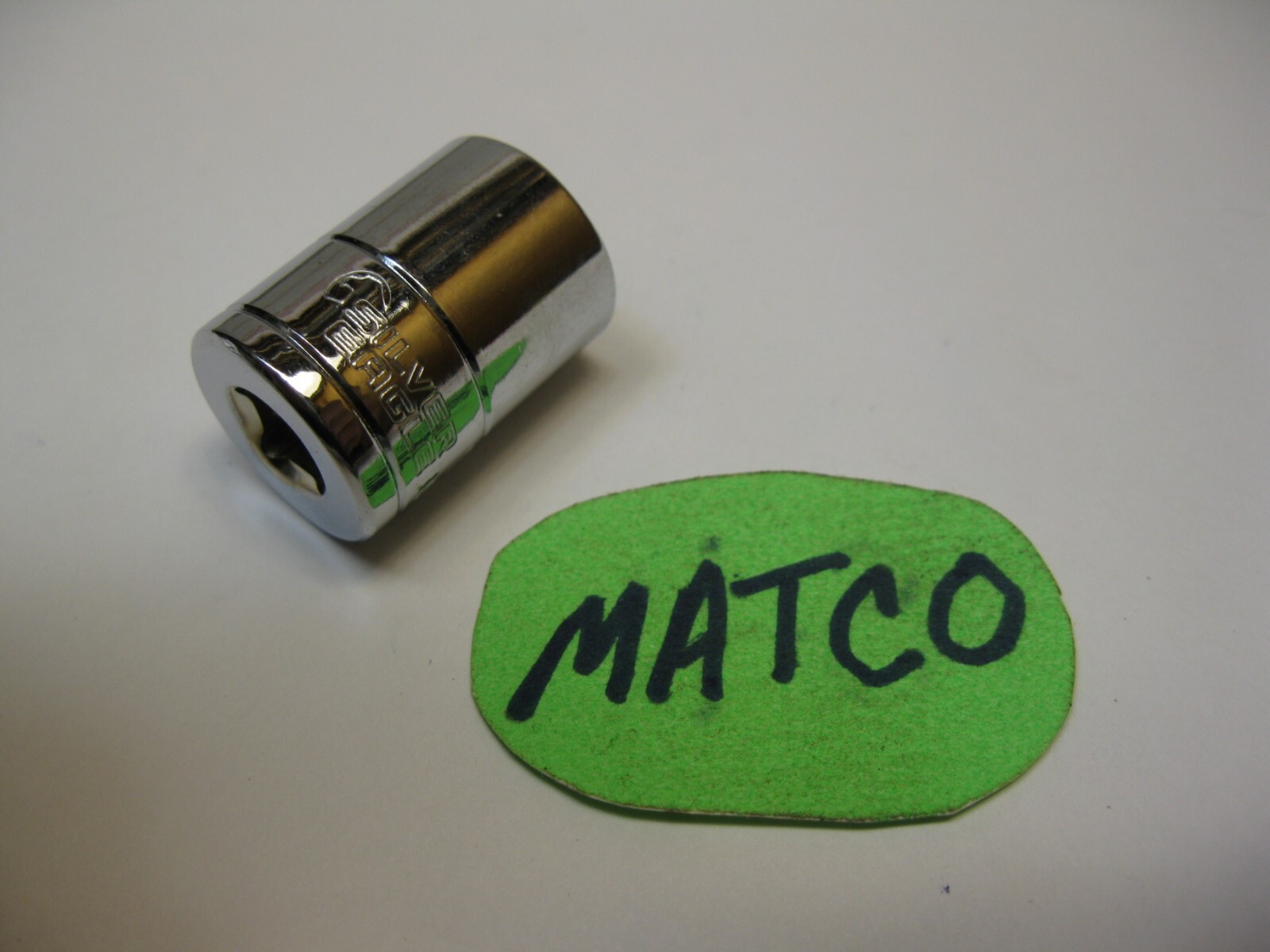 MATCO Silver Eagle tools 1/4″ drive 1/2 SAE 6pt. Socket ASE166 New!