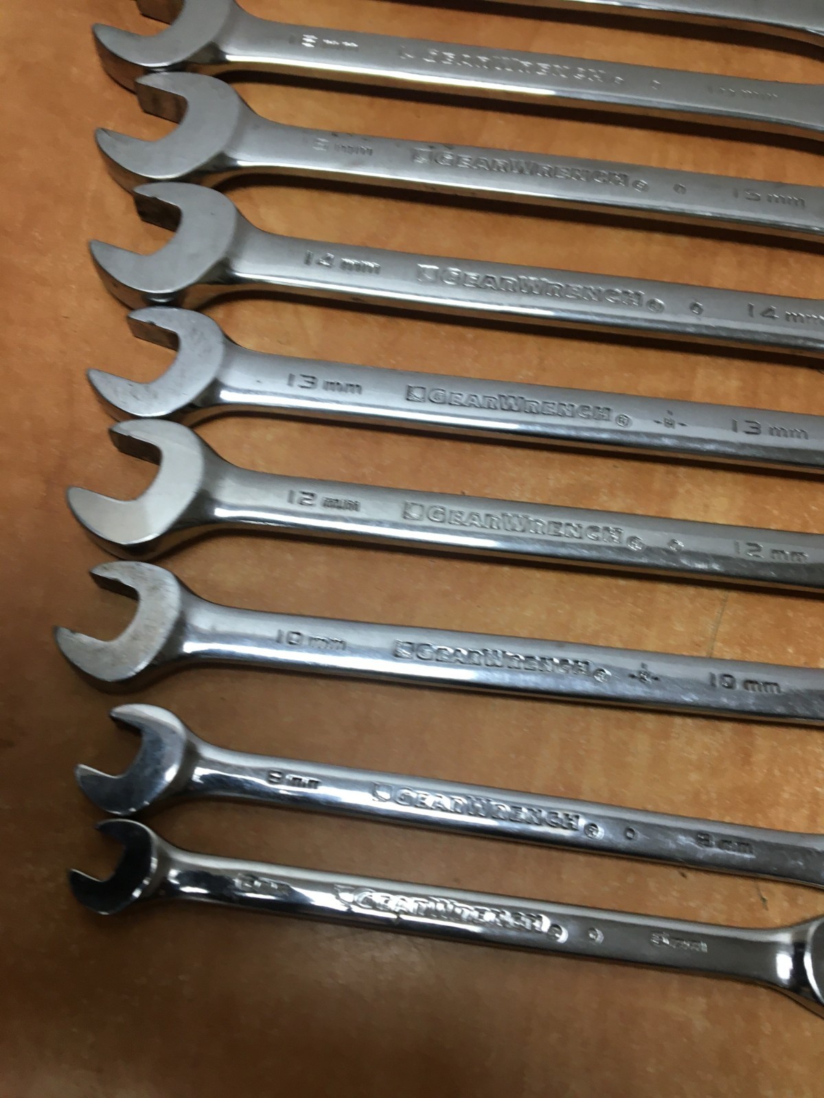 Gearwrench 20pc Ratcheting Wrench Set SAE Metric 8mm to 19mm 1/4 to 3/4
