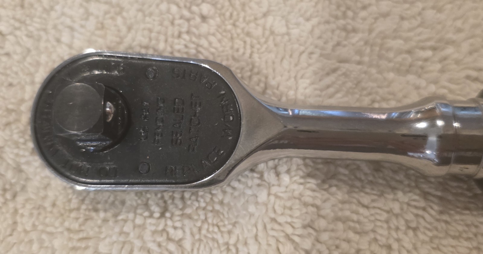 Snap-on Tools 3/8″ Drive Cynergy Soft Grip Fixed Ratchet FH100 – Power Grey