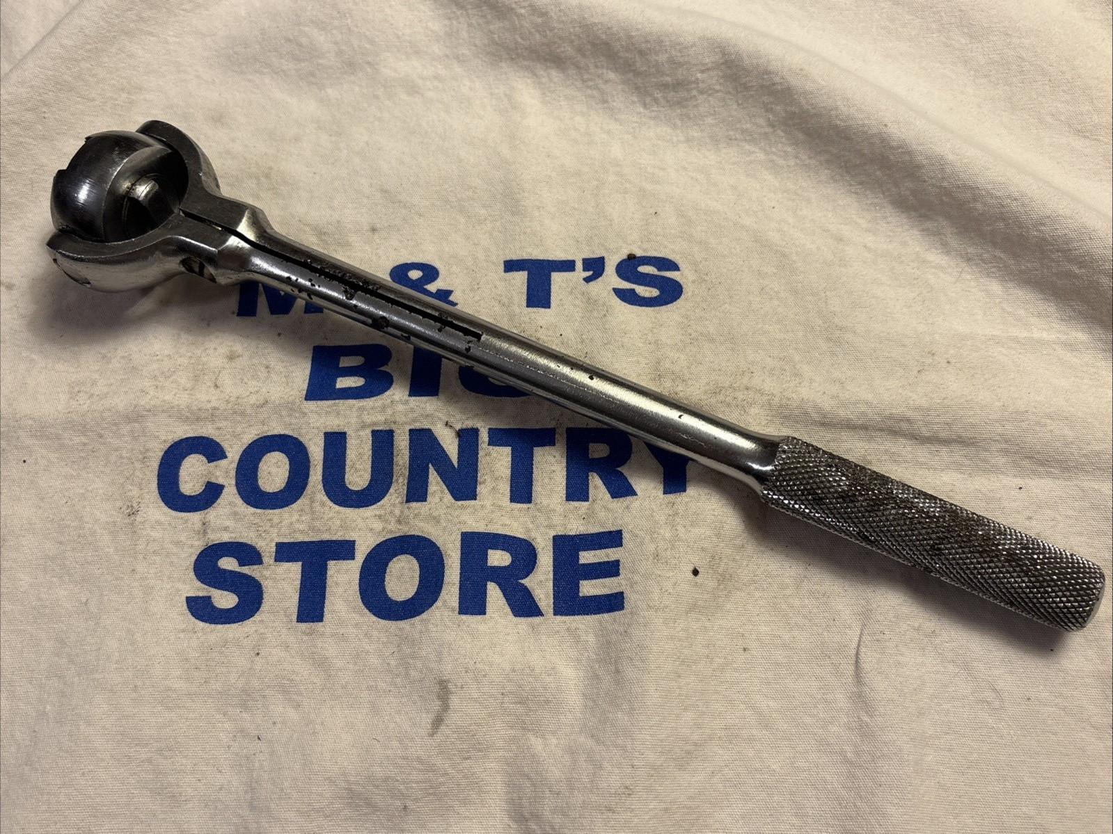 SK Tools USA 3/8″ Drive Roto Head Ratchet Knurled Handle 3870