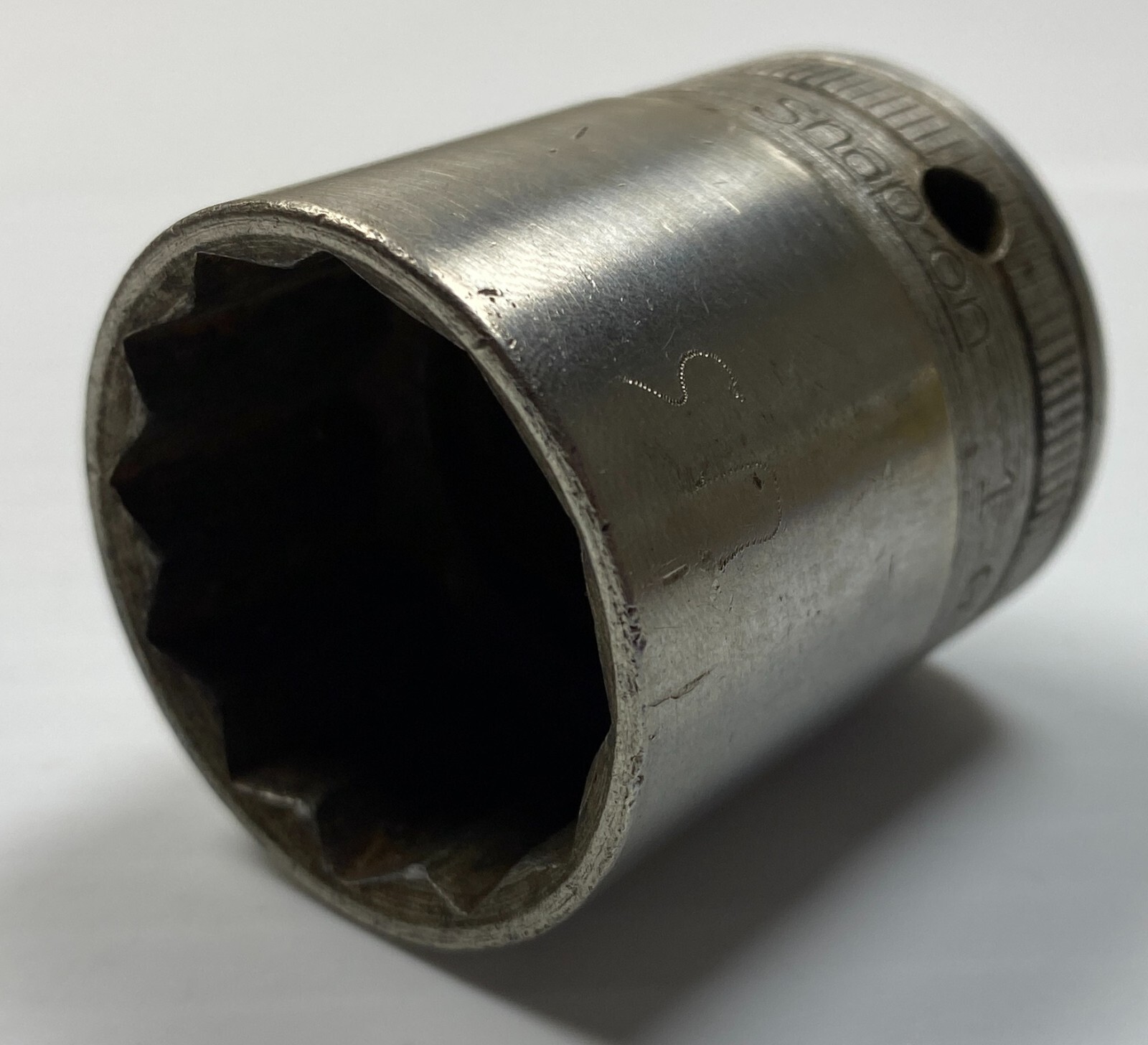 Vintage Snap-On Tools SW320 – 1″ -12 Point Shallow Socket 1/2″ Drive Snap On USA