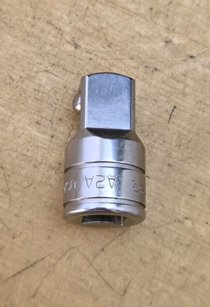 New Snap On A2A – 3/8″ Internal Drive To 1/2″ External Drive Adapter.