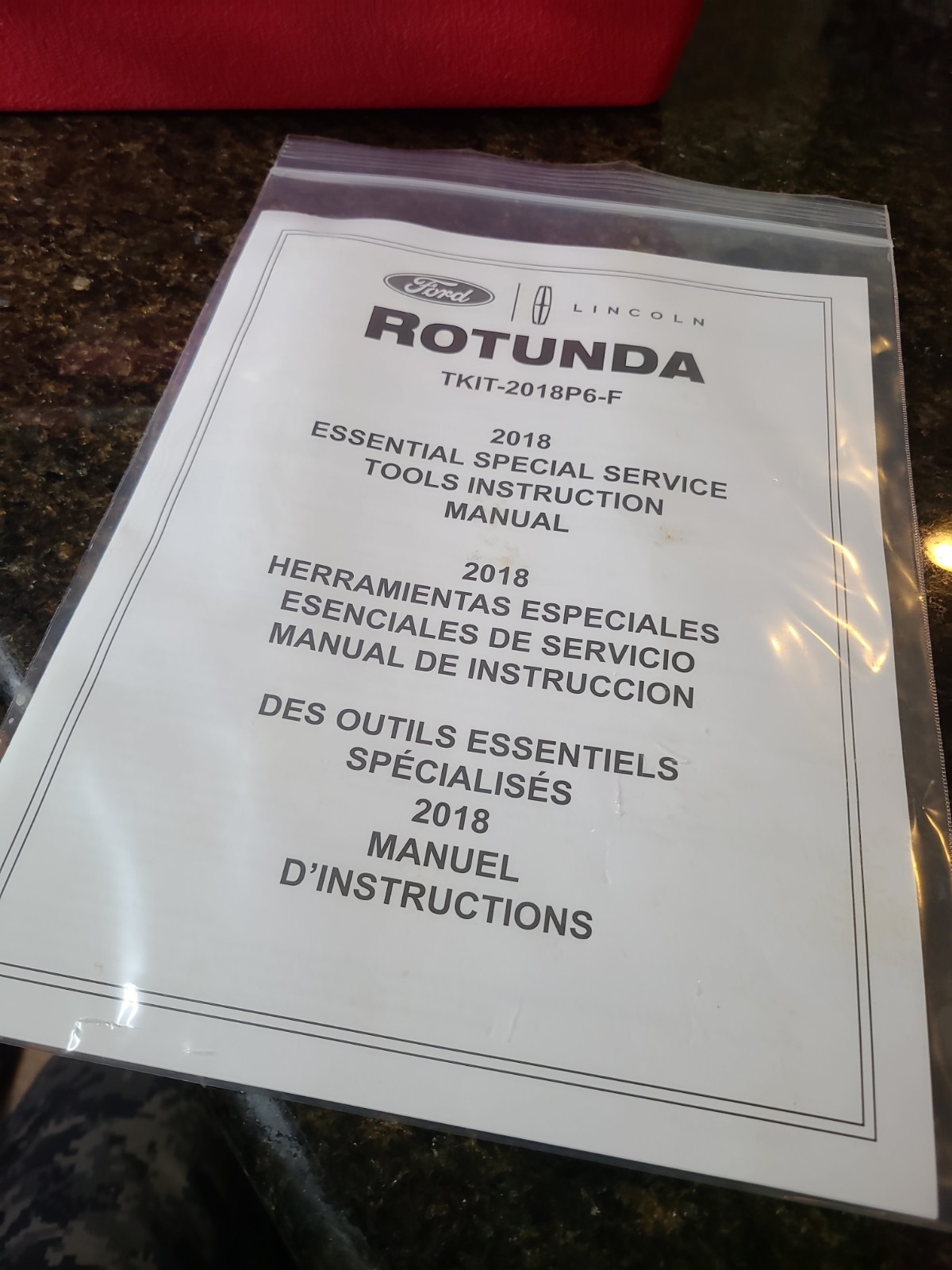 TKIT-2018P6-F Ford Rotunda Essential Service Tool Kit NEW!