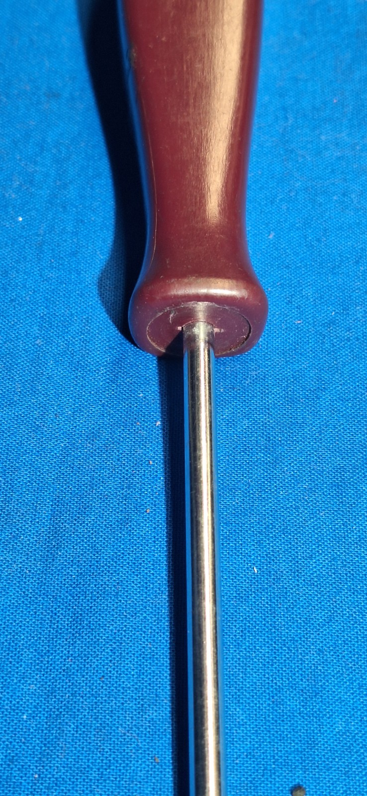 Vintage Maroon Handle Matco tools SDMC6 9-1/2″ long 3/16″ flat blade screwdriver