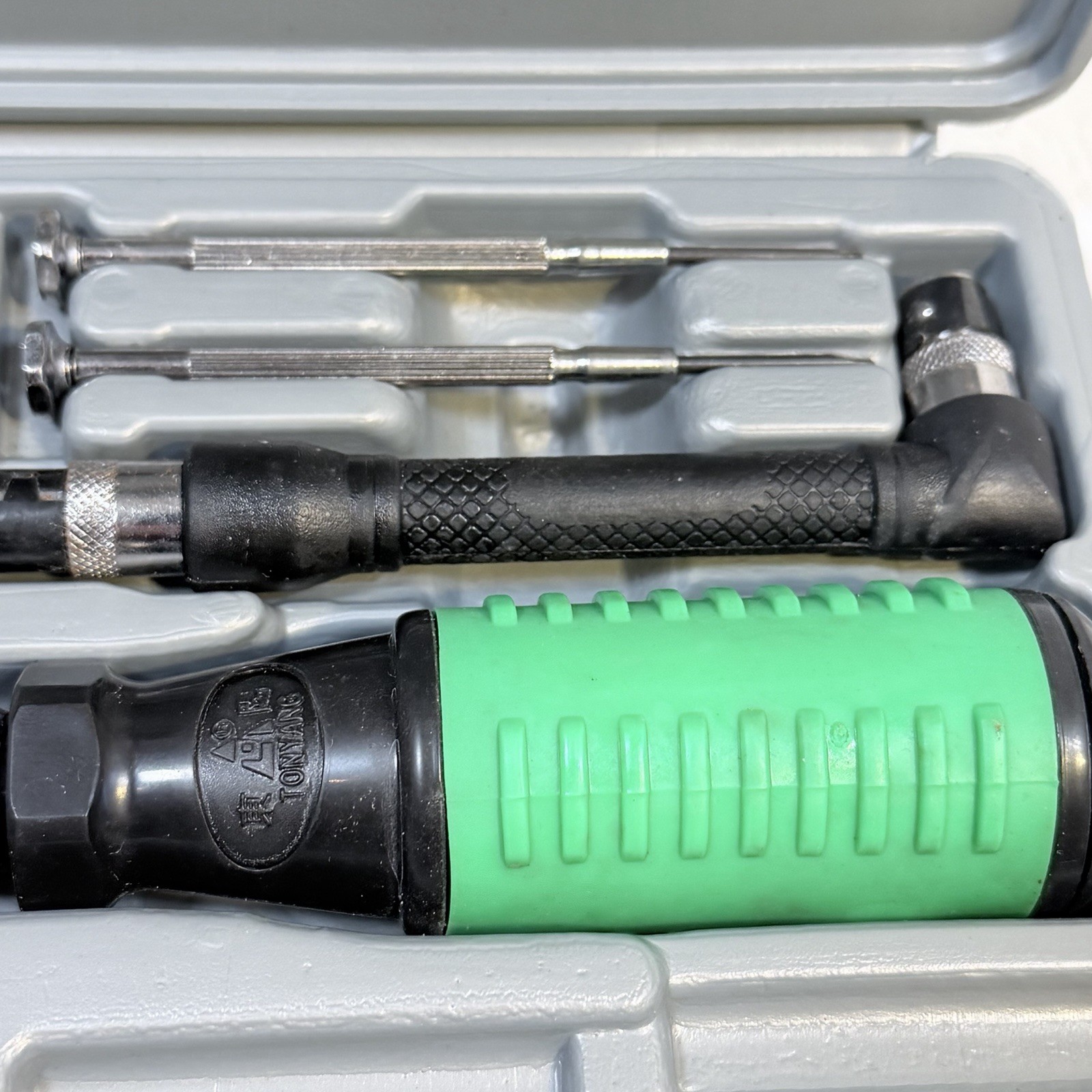 Vintage Tonyang Multi Tool Set Screwdriver w Screw Tips and Socket Set Taiwan