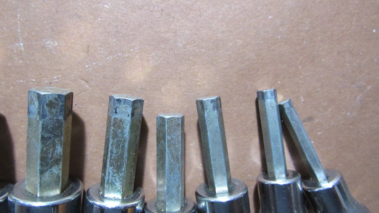 Snap-On Tools 3/8″ Drive Metric Hex Driver Set 4MM-10MM #207EFAMY