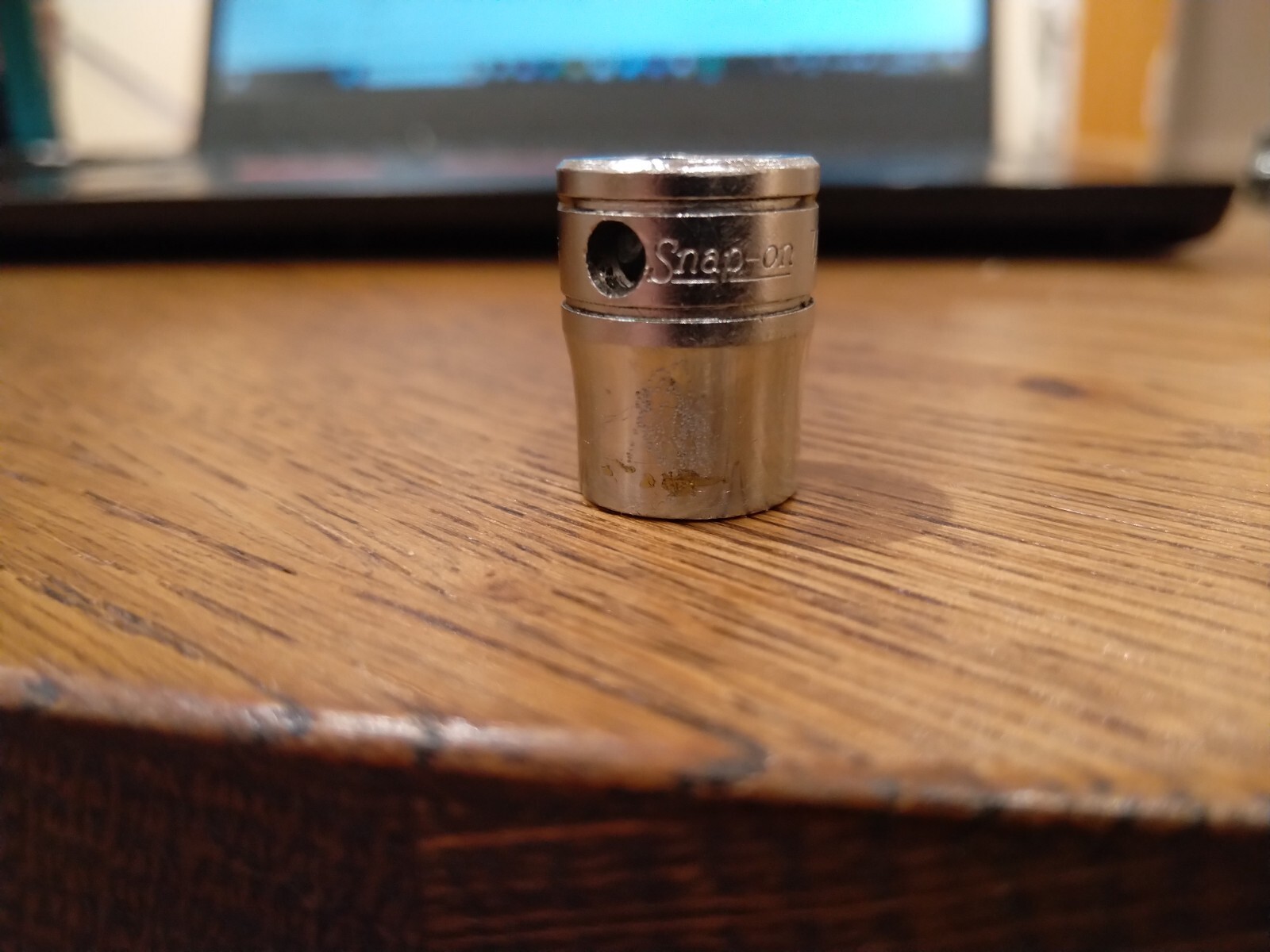 Snap-on USA 3/8″ Drive 12-Point SAE 7/16″ Flank Drive Shallow Socket F141 21gram