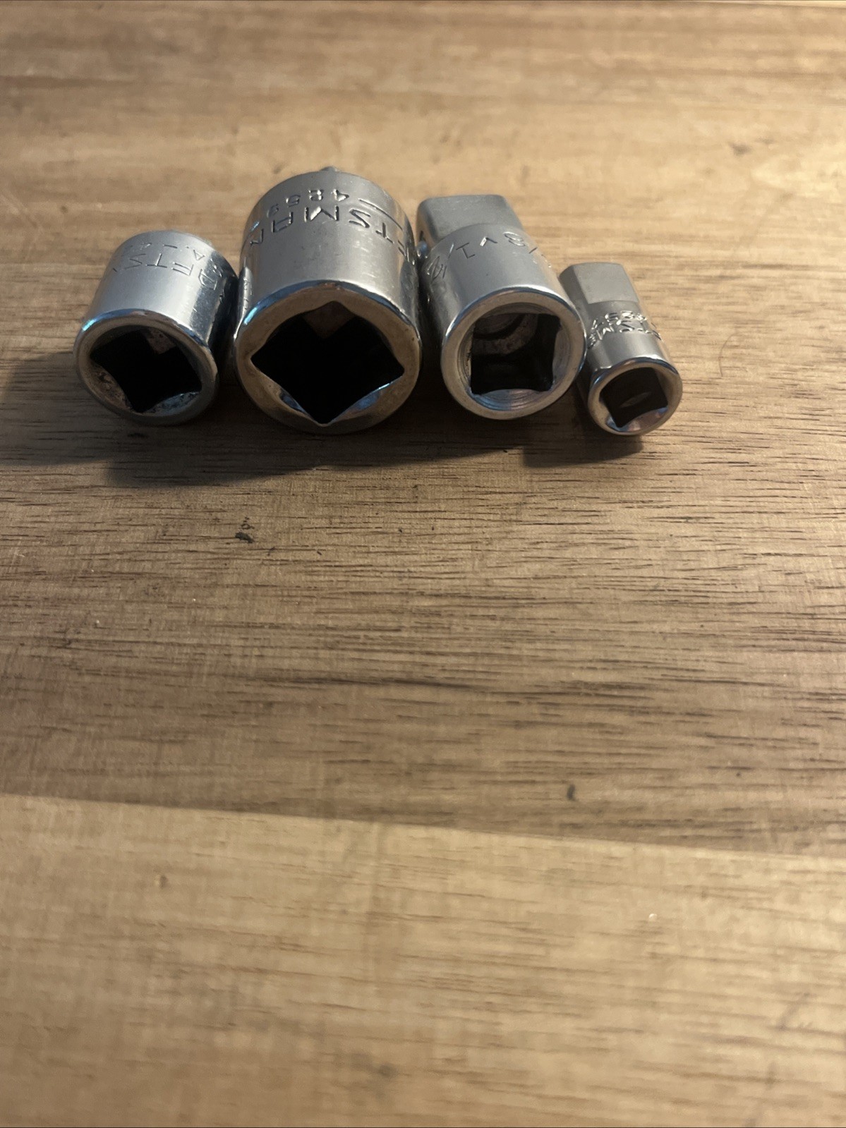 Vtg Craftsman Adapters 4 Pc 4256 4257 4258 4259