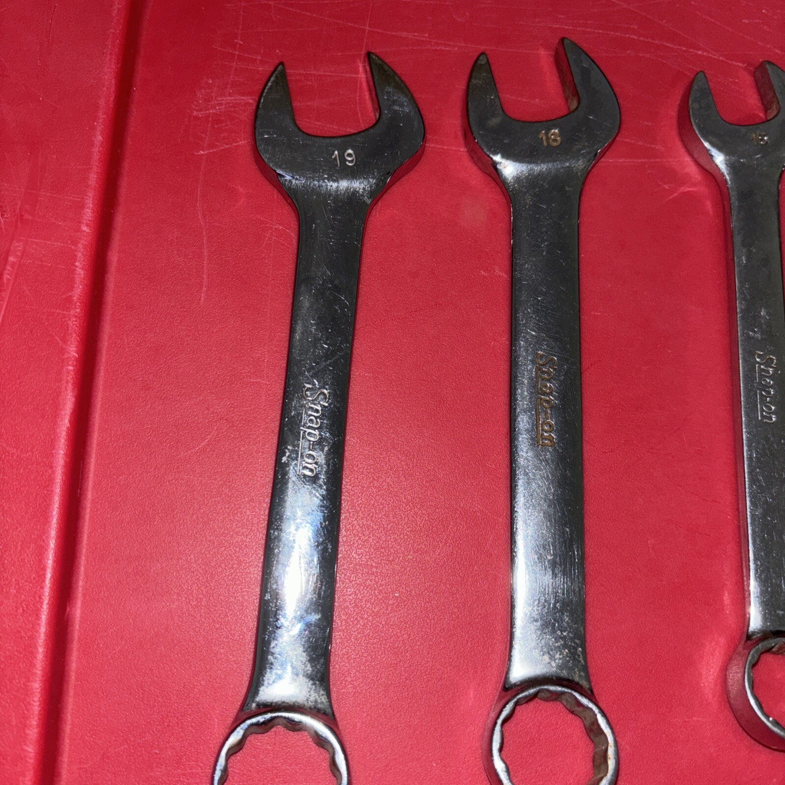 SNAP ON OEXM-SERIES 8-Pc 12-Pt. Metric Flank Drive® Combination Wrench