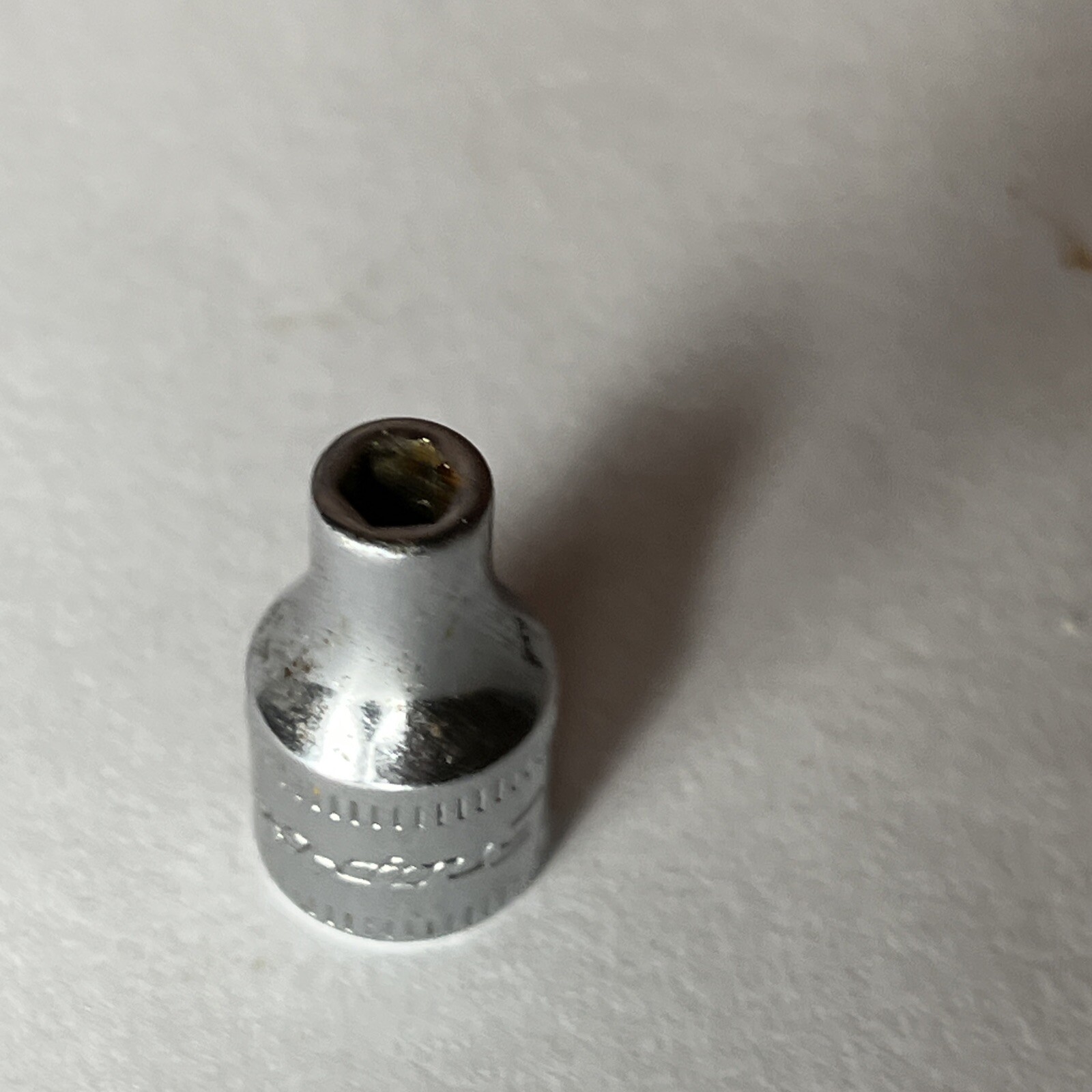 Snap On USA 4mm 6 Point 1/4″ Drive Shallow Socket TMM4 4 MM