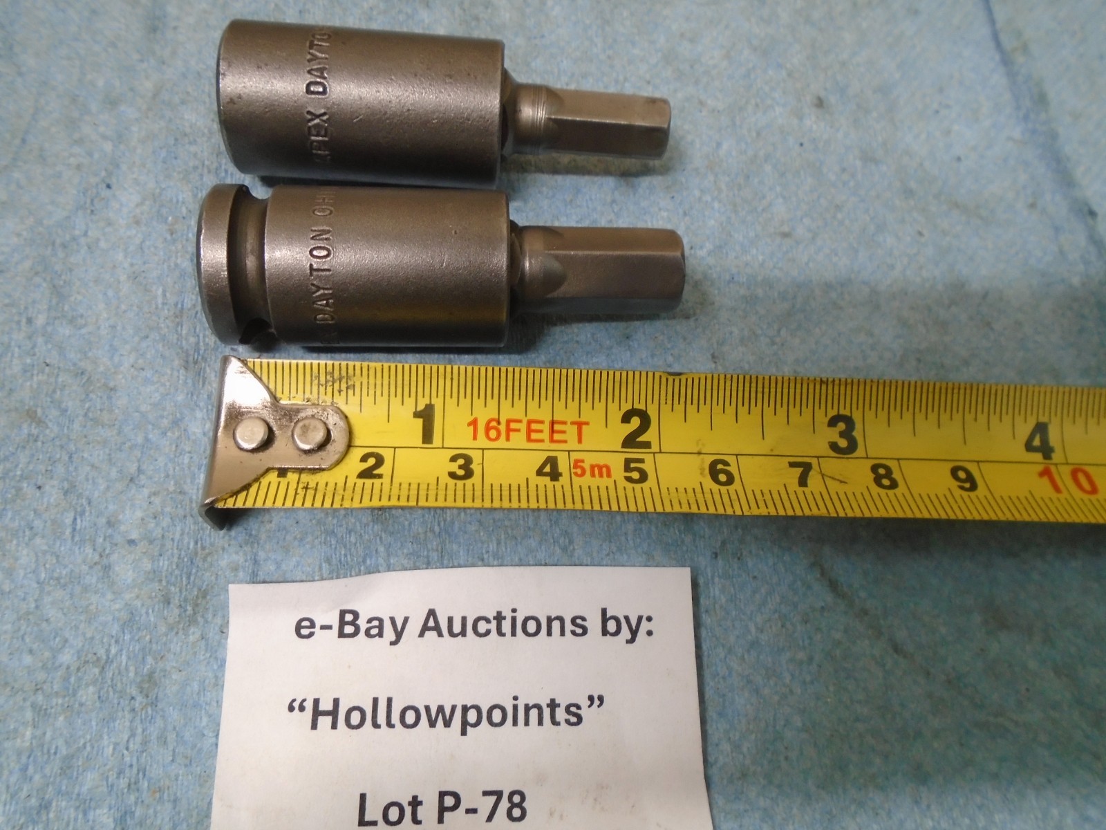 Apex Dayton O USA Impact Hex Allen Bit 2Pc. Set 3/8″ Drive 3/8″ & 5/16″ P78