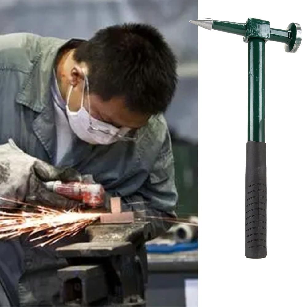 Sheet Metal Hammer Auto Body Repair Tool Black for Panel Work