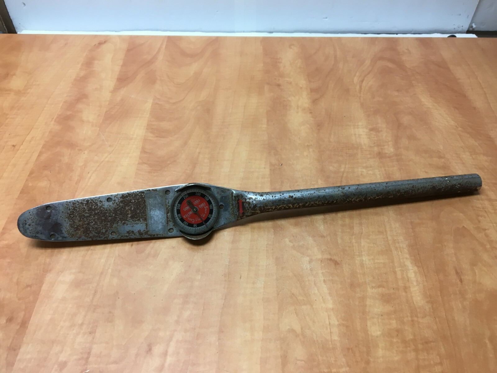 Snap On Torqometer 1/2″ drive Torque Wrench TE 250 FU needs repair