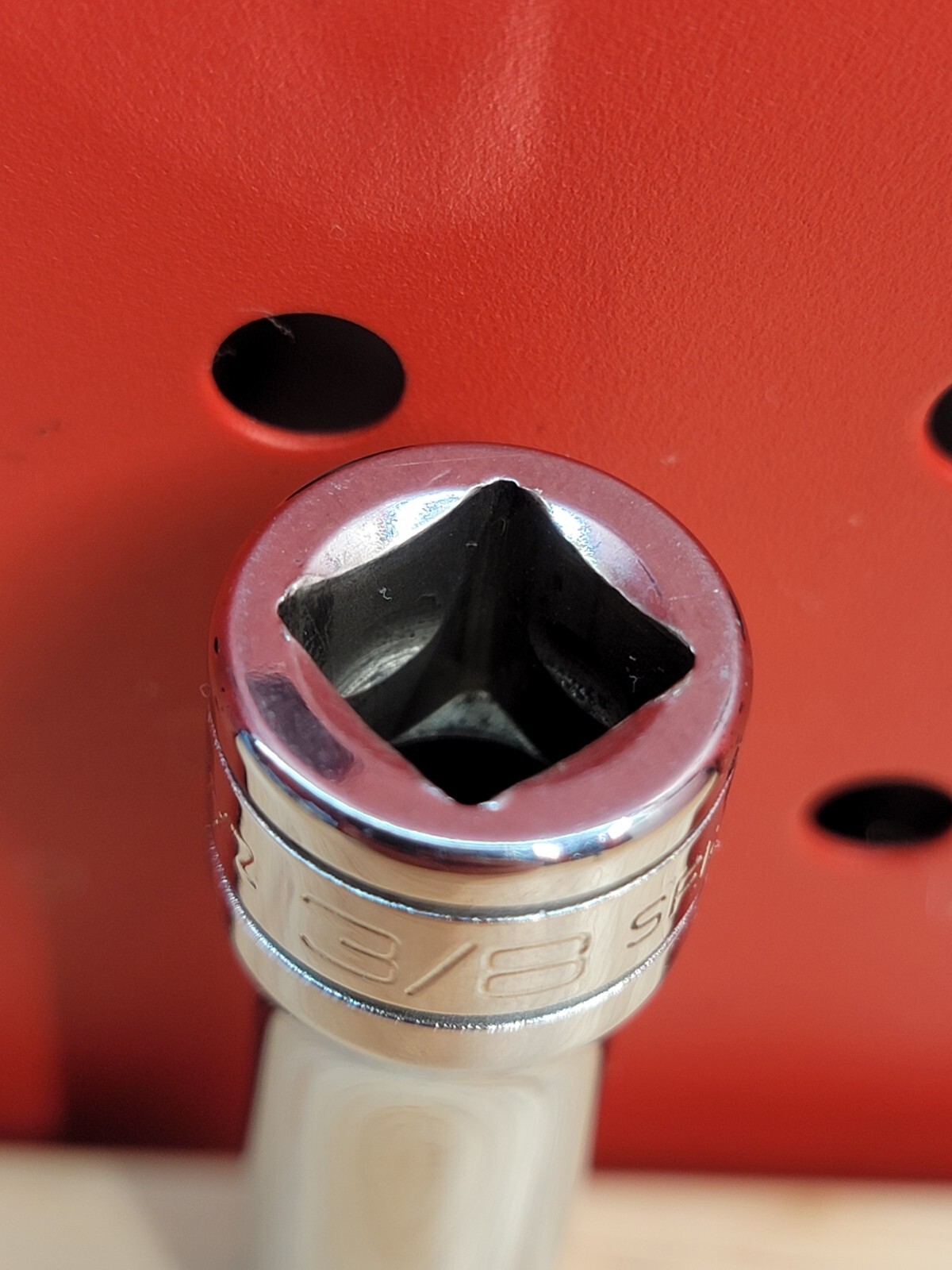Snap-on Tools SF121 3/8″ SAE 3/8″ Drive 12-Point Deep Chrome Socket USA