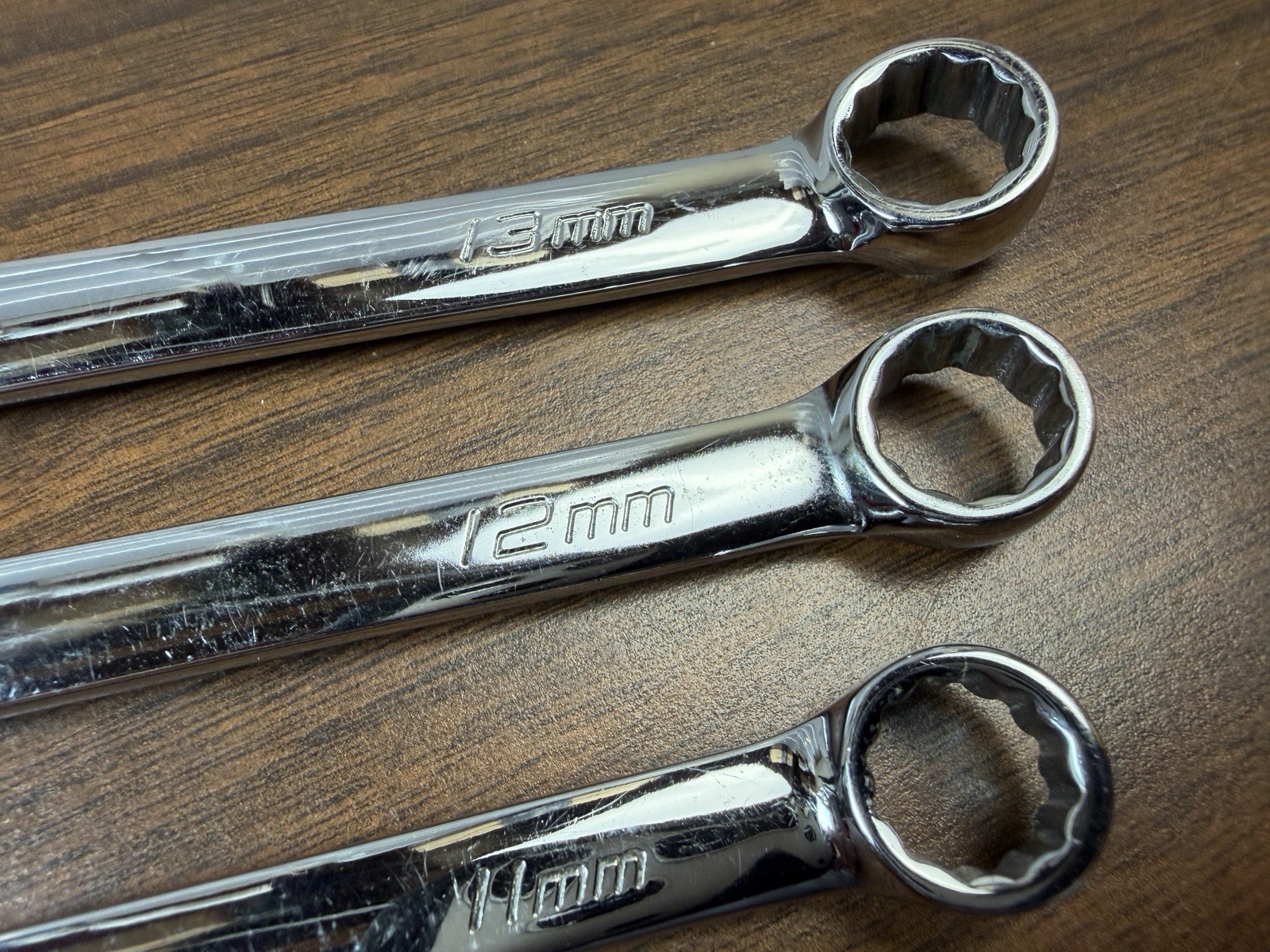 Snap-on Tools OEXM110A, OEXM120A, OEXM130A 11mm 12mm 13mm Combination Wrench Set