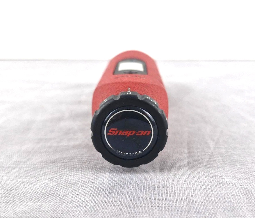 New Snap-on QDRIVER4 1/4″ Hex Drive Adjustable 5-40 in-lb Torque Screwdriver