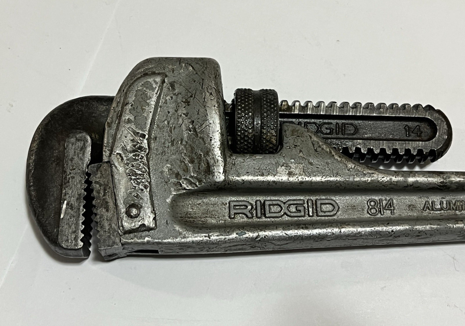 RIDGID 814 Ridge Tool Co 14″ Aluminum Heavy Duty Straight Pipe Wrench 350mm USA