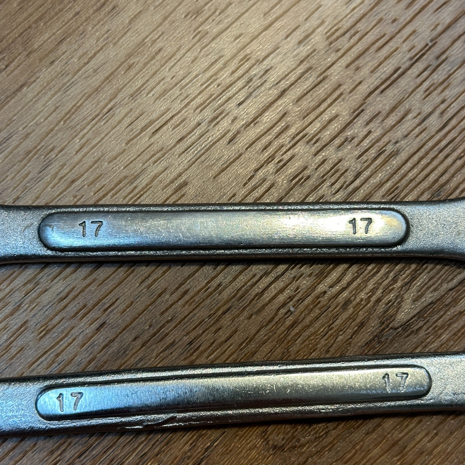 17mm Metric Combination Wrench Chrome Vanadium & Drop Forged Steel Lot of 2