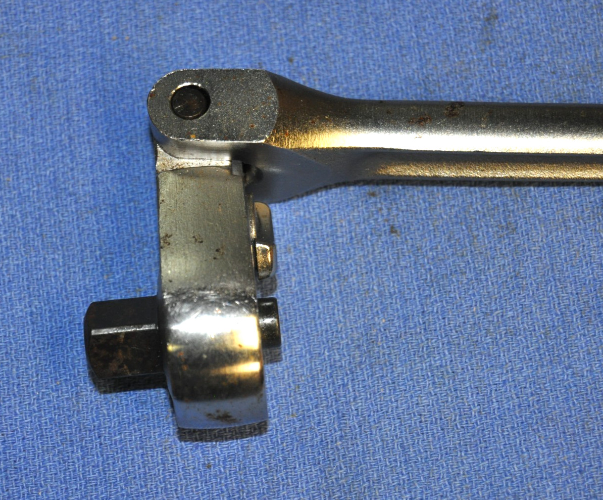 Craftsman 1/2″ drive long hourglass handle (17″) flex head ratchet VV 44984 USA