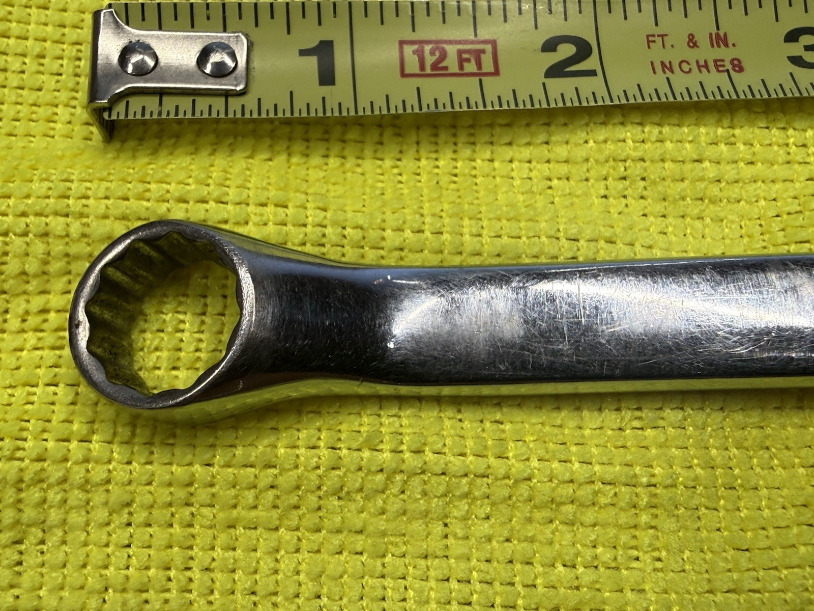 SNAP ON TOOLS NO. OEX30B SAE 15/16″ FLANK DRIVE 12-PT COMBINATION WRENCH