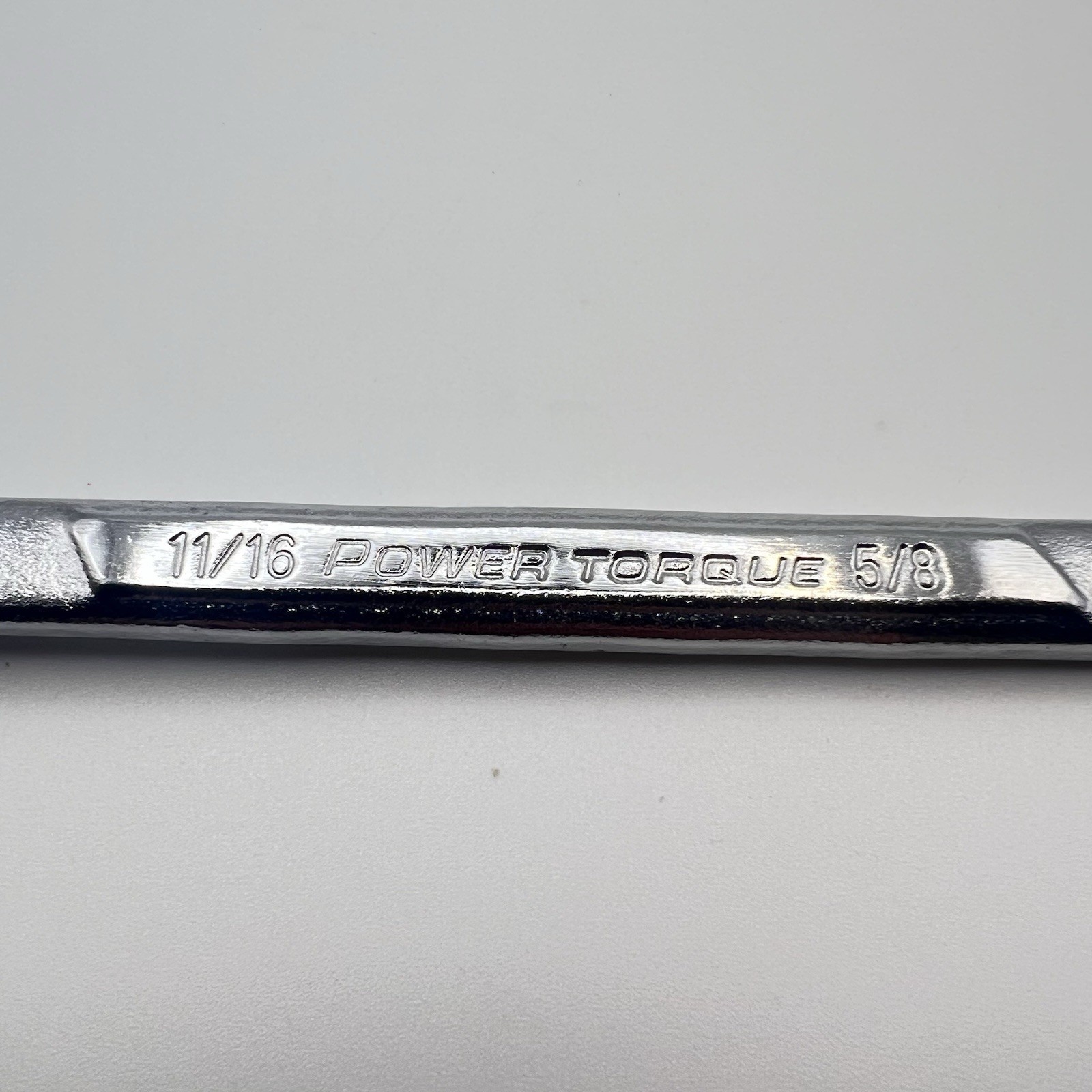 Power Torque 5/8″ x 11/16″ Double Open End Flare Nut Line Wrench Tool GM0012