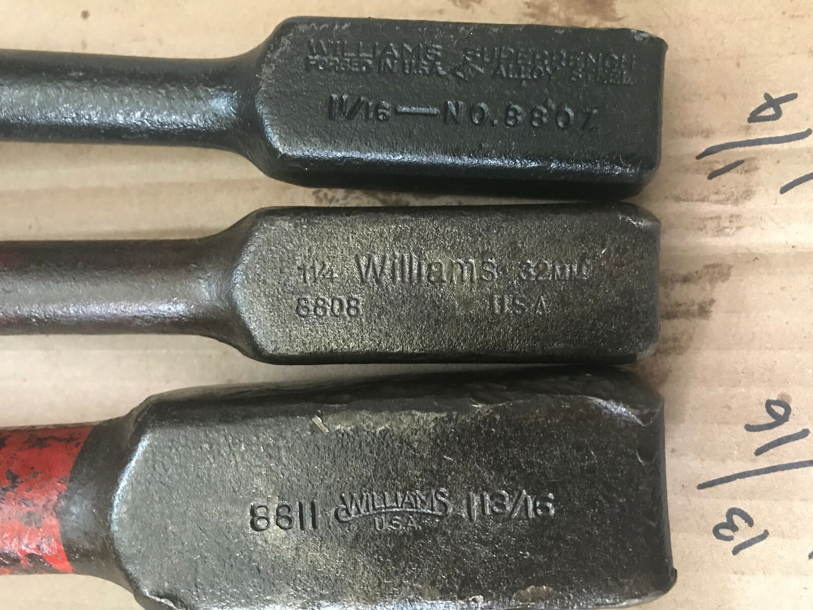 U-Pick Williams Tools USA Hammer Wrench Industrial Finish Black Slugger Striking
