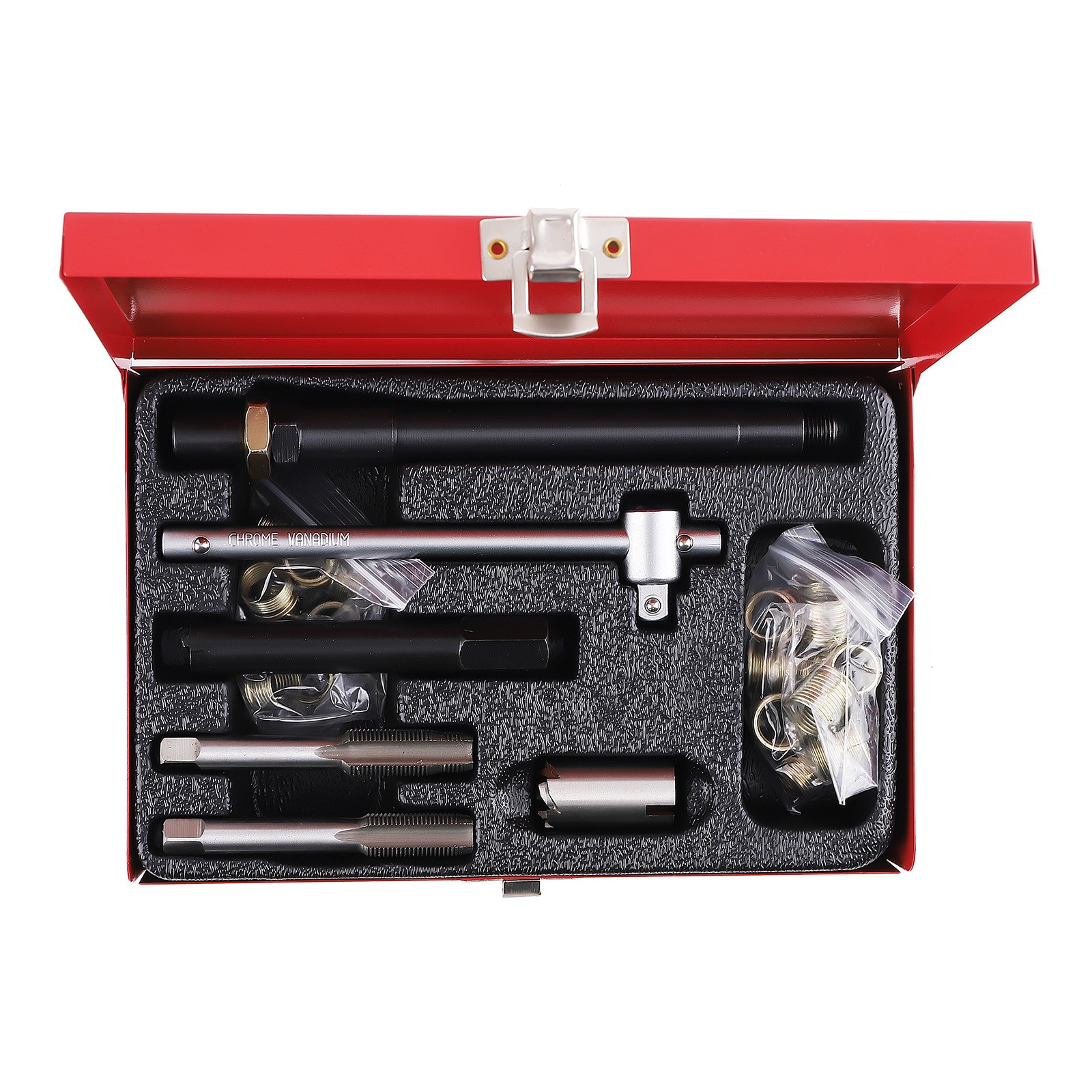 26* 14mm Spark Plug Thread Tool Kit for Cars/Trucks – Fix Damaged Ports