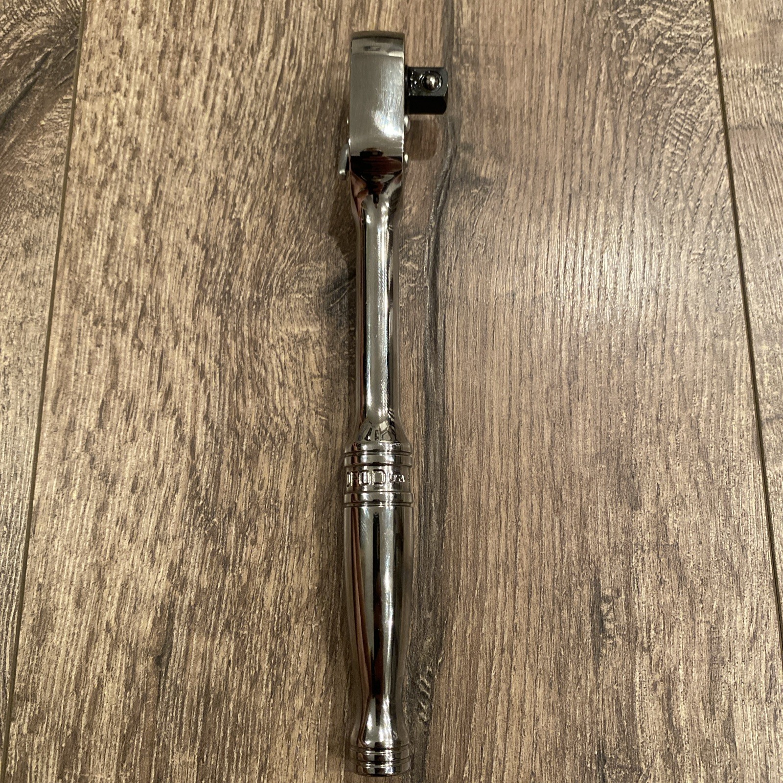 NEW Snap-On F80 3/8″ Drive Ratchet 80 Tooth Fine Chrome 7 1/4”—Made in USA
