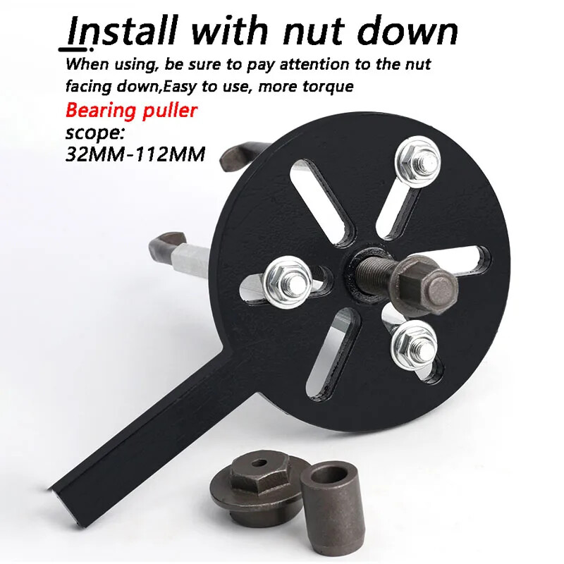 Three-jaw Rama Inner Hole Bearing Extractor Removal Tool Universal Puller