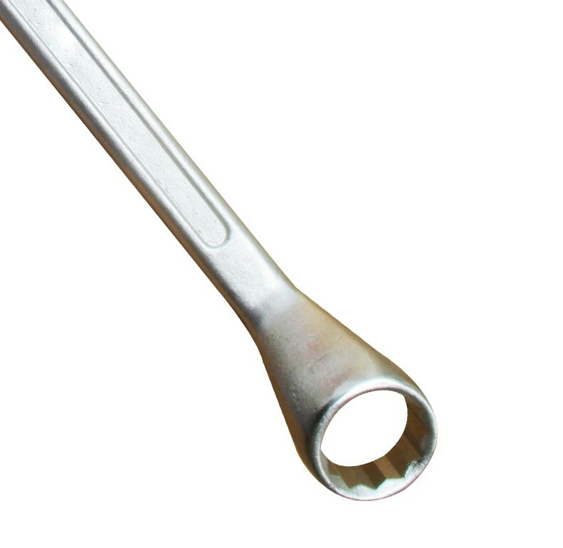 9mm x 11mm BI Hexagonal Double End Ring Spanner Set Deep Offset CRV Steel