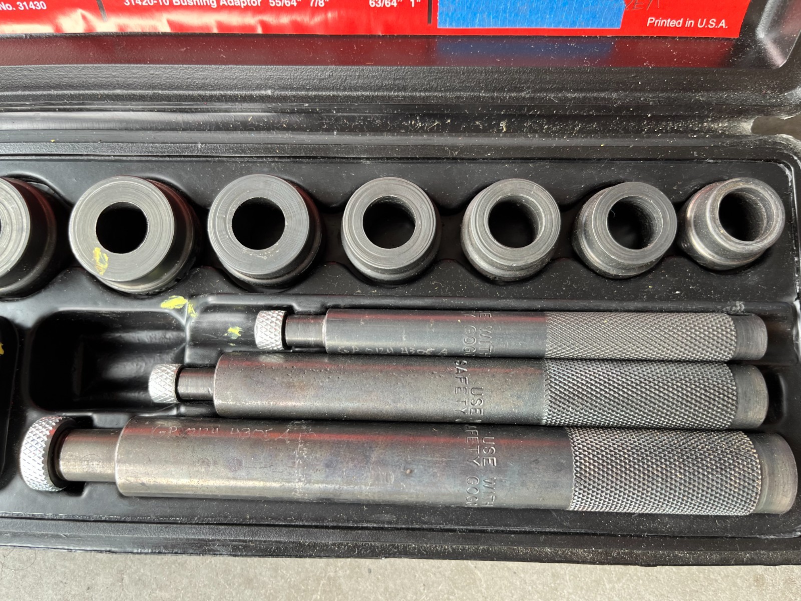 KD TOOLS DRIVE-M-ALL 31420 BUSHING REMOVAL AND INSERTING TOOL