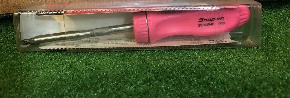 Snap-on Ratchet Screwdriver SSDMR4BPB Screwdriver PINK NOS