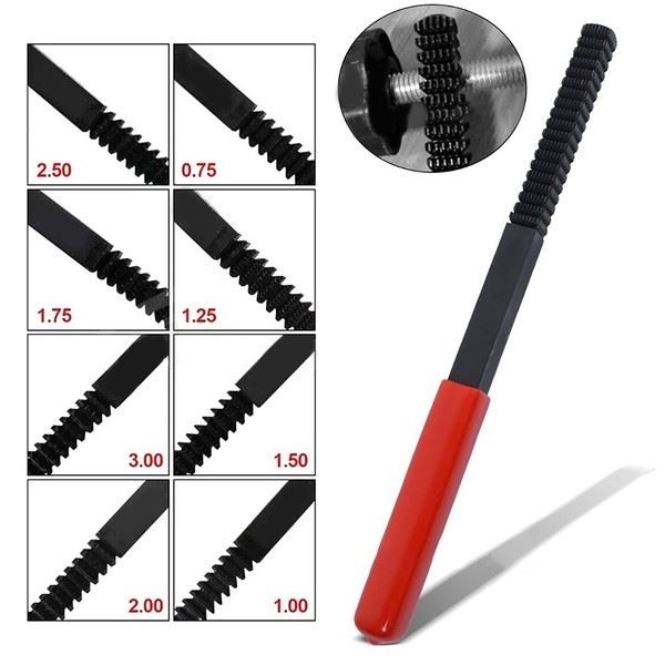 Screw Thread Restoration Tool Hand Metal File High-quality Carbon Steel