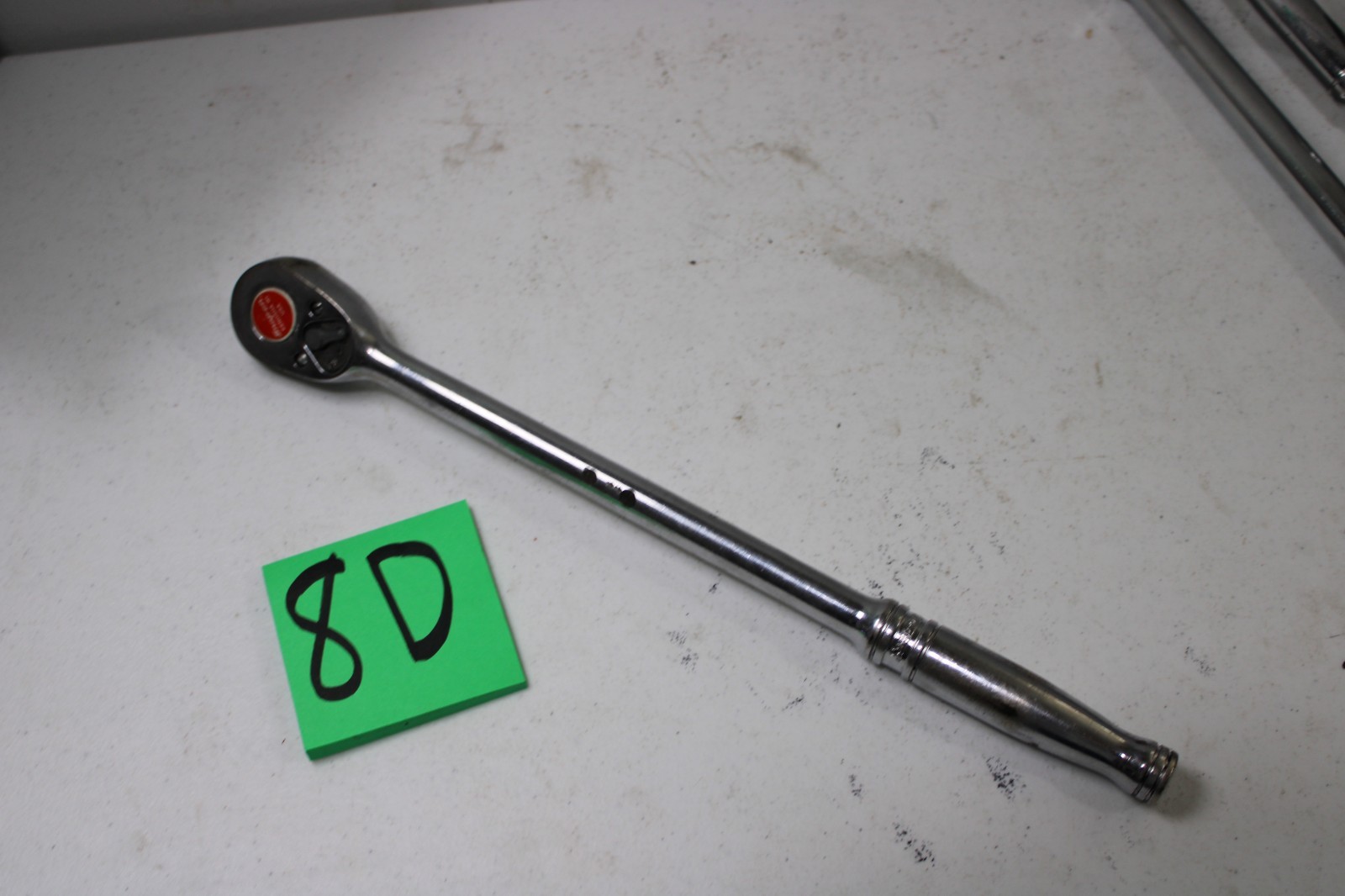 Snap-On 1/2” DR 15″ Long Standard Handle Chrome Ratchet SL715